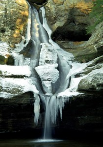 Cedar Falls in Winter